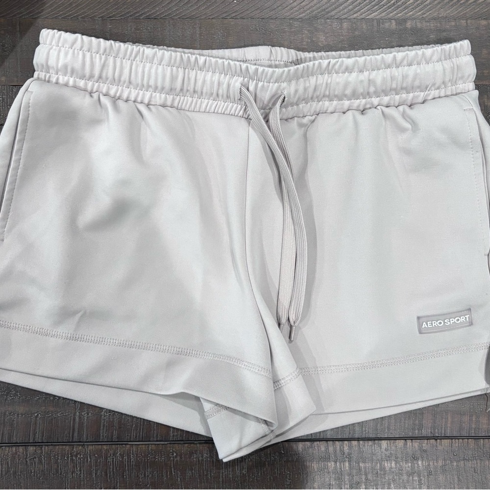 Women's Grey/Beige Shorts